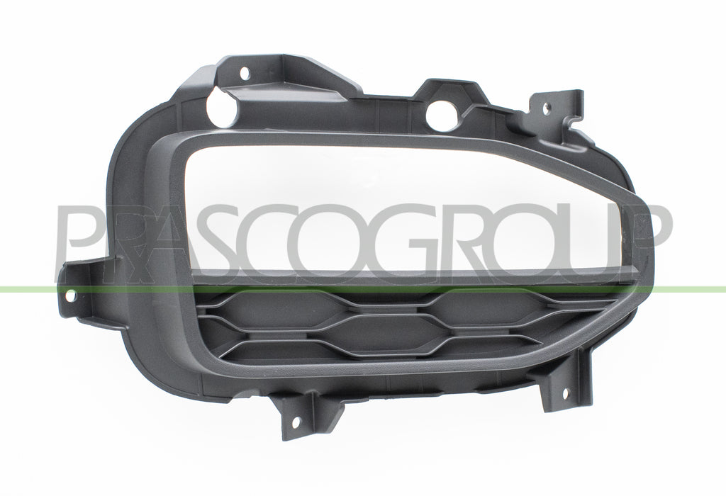 griglia destra paraurti anteriore superiorenera con sede luce diurna rettangolare alogena con foro pdc volkswagen troc 2017 2022 vg7702133