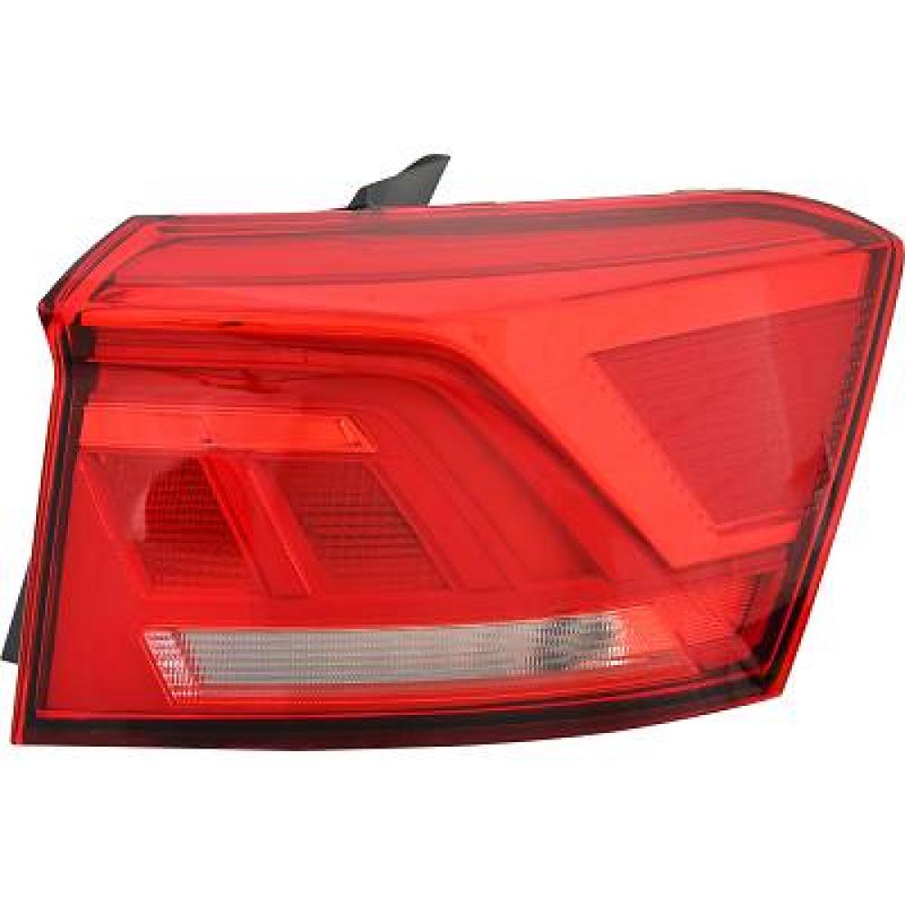 fanale posteriore destro esterno rosso con porta lampada versione a l volkswagen troc 2017 2022 vg7704053