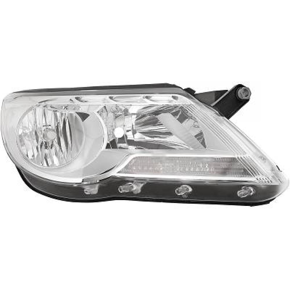 proiettore destro h7 h7 elettrico con motore volkswagen tiguan 2007 2011 vg8074903