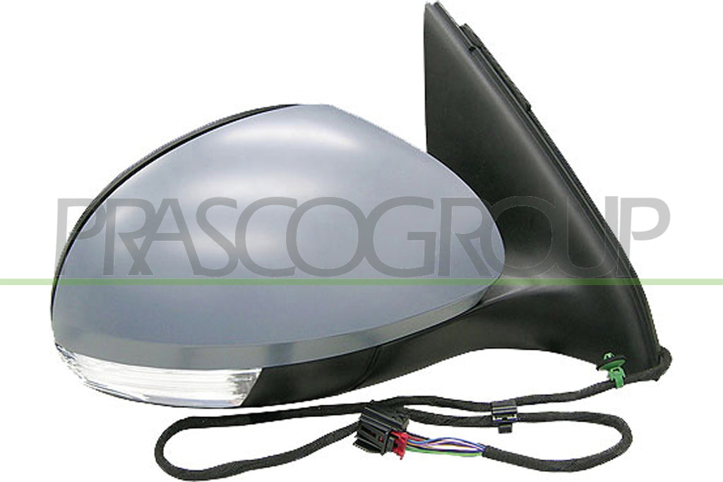 retrovisore destro elettrico con primer termico con fanale convesso 6 pins volkswagen tiguan 2011 2015 vg8077313