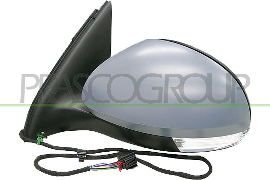 retrovisore sinistro elettrico con primer termico con fanale asferico 6 pins volkswagen tiguan 2011 2015 vg8077314