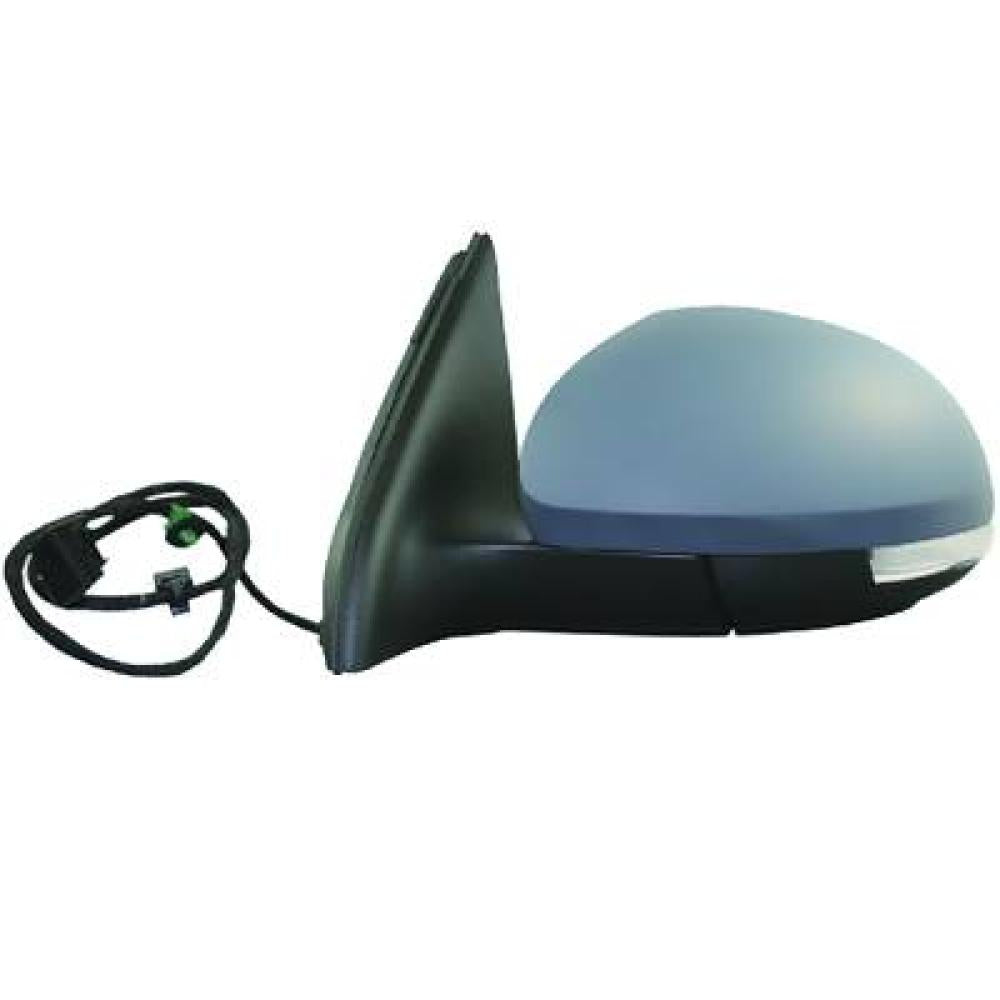 retrovisore destro elettrico con primer termico chiudibile con fanale con luce cortesia convesso 9 pins volkswagen tiguan 2007 2011 vg8077373p
