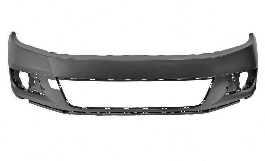 paraurti anteriore con primer con tappo coprigancio con tracce pdc e lavafari mod 18 volkswagen tiguan 2011 2015 vg8091001