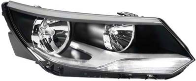 proiettore destro h7 h15 elettrico con motore con luce diurna volkswagen tiguan 2011 2015 vg8094903
