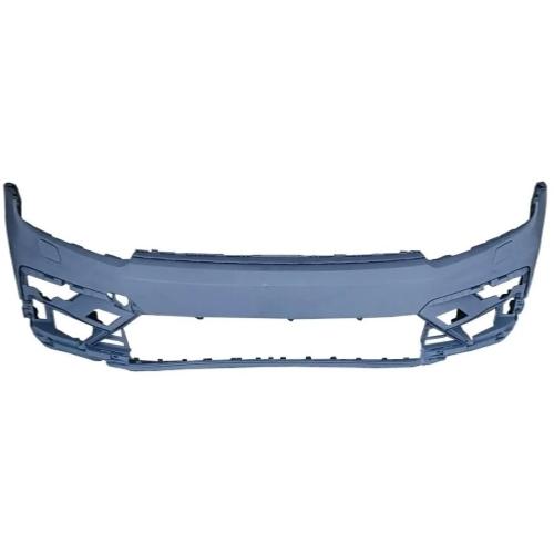 paraurti anteriore con primer con fori lavafari e tappi supporti con tracce park assist volkswagen tiguan rline 2016 2020 vg8111021