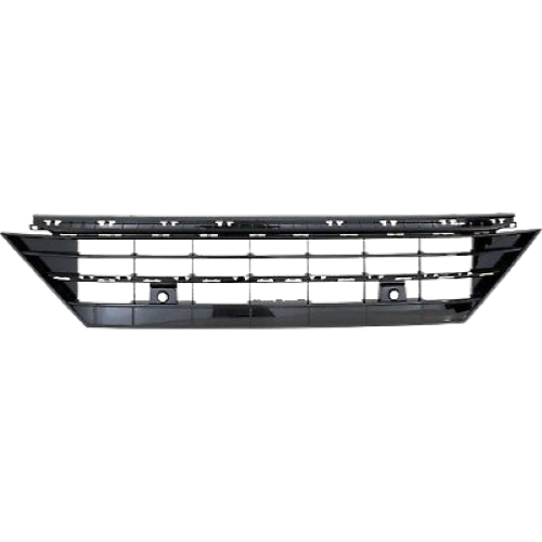 griglia paraurti anteriore centrale verniciata nera lucida con fori pdc volkswagen tiguan rline 2016 2020 vg8112120