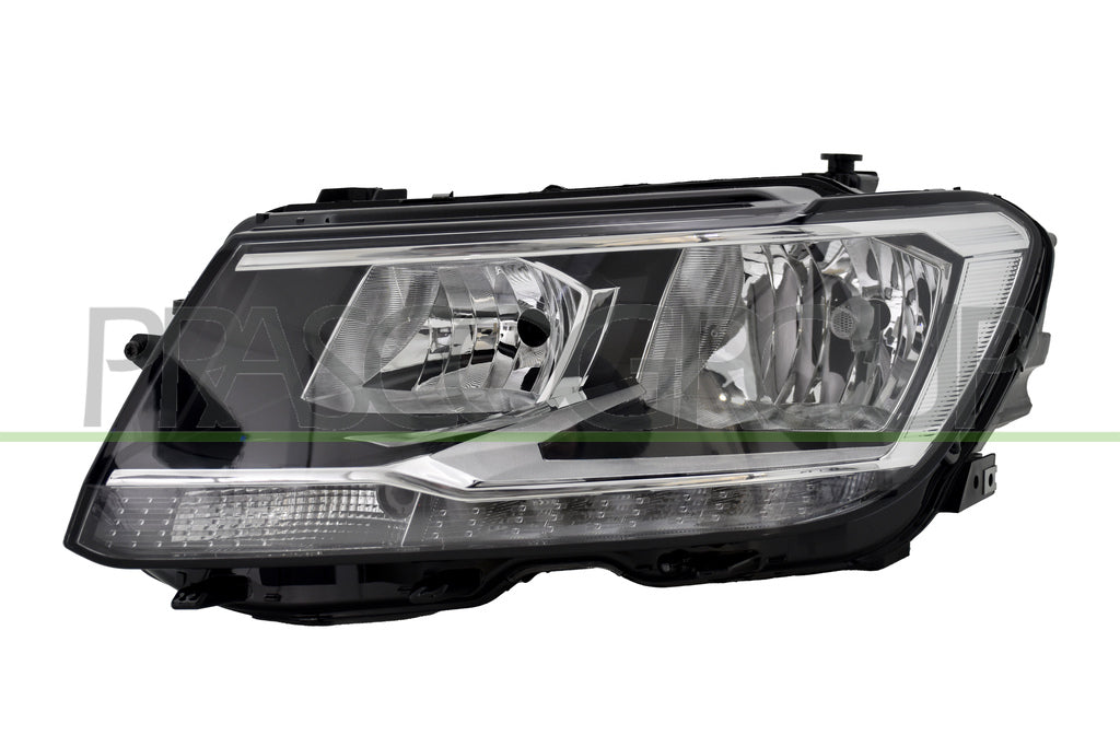 proiettore sinistro h7 h7 elettrico con motore con luce diurna led volkswagen tiguan all space 2018 2020 vg8124914