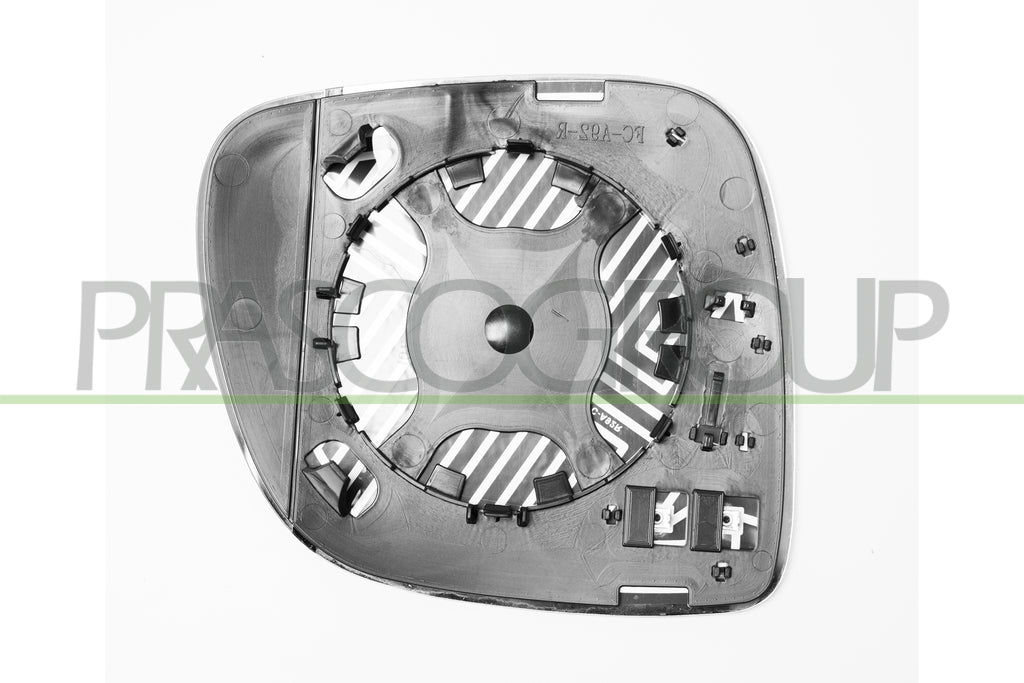 piastra specchio sinistra termica convessa volkswagen touareg 7l 2007 2010 vg8177514