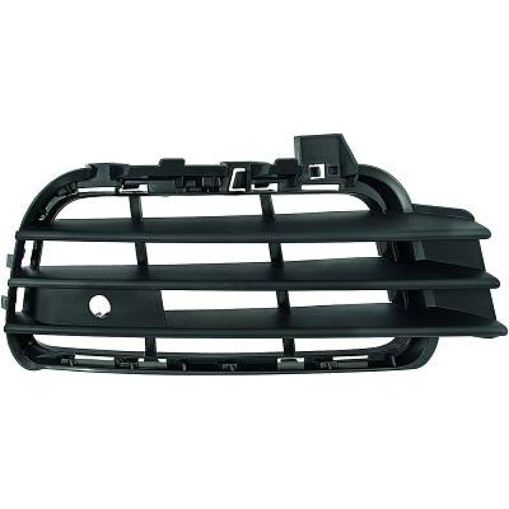 griglia sinistra paraurti anteriore nera con foro pdc supporto volkswagen touareg 7p 2011 2014 vg8192104