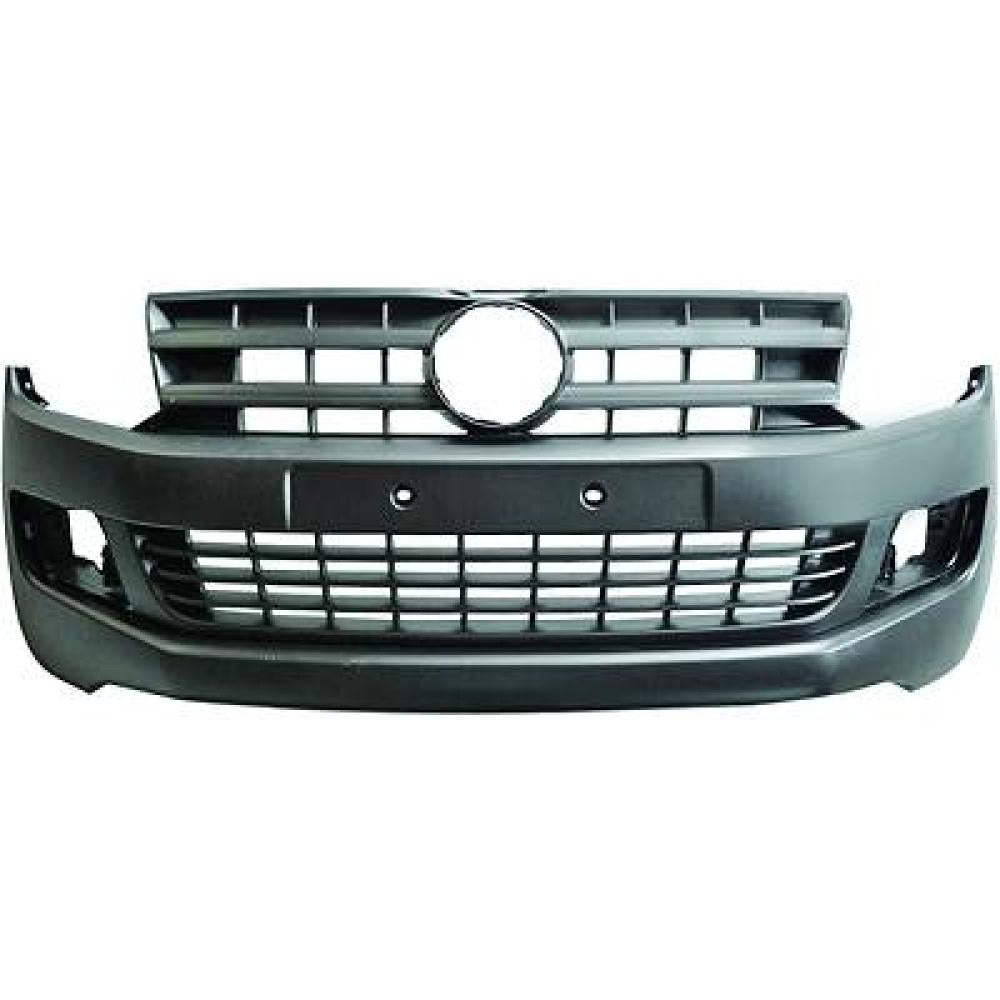 paraurti anteriore grigio completo di griglia volkswagen amarok 2010 2012 vg8401001