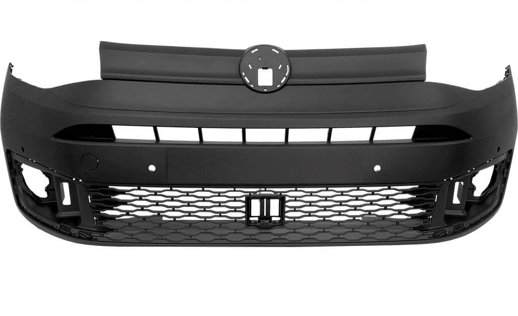 paraurti anteriore nero goffrato volkswagen caddy cargo van 2020 vg8611001