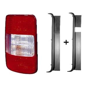 fanale posteriore sinistro senza portalampada con supporti per mod portellone e 2 porte battenti volkswagen caddy 2003 2010 vg9044154