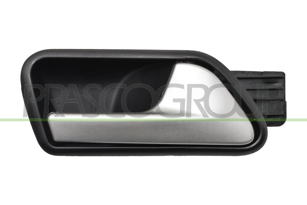 maniglia anteriore destra interna con leva argento con mostrina nera volkswagen caddy 2003 2010 vg9048401