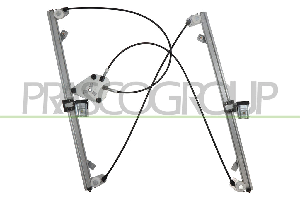 meccanismo alzacristallo anteriore destro mod 3 porte volkswagen t5 2003 2009 vg917w011