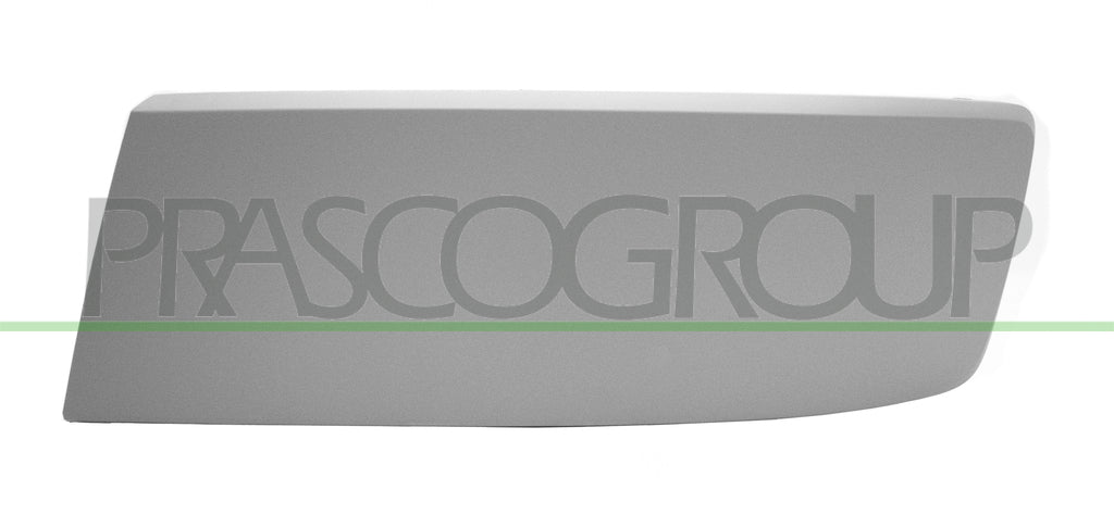 modanatura sinistra paraurti anteriore grigia chiara goffrata con traccia pdc volkswagen t5 2009 2015 vg9191248