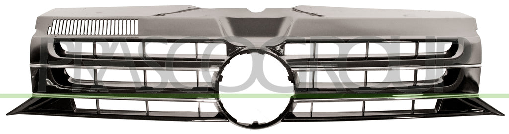 griglia radiatore cromata nera lucida volkswagen t5 2009 2015 vg9192001