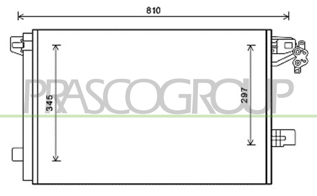 condensatore volkswagen t5 2009 2015 vg919c002
