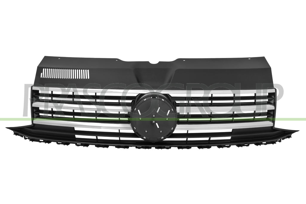 griglia radiatore completa nera con cornice e modanatura volkswagen t6 2015 2019 vg9212001aq
