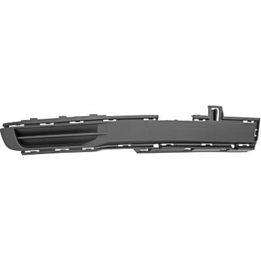 griglia destra paraurti anteriore nera goffrata senza sede fendinebbia con traccia pdc volkswagen t6 2015 2019 vg9212123