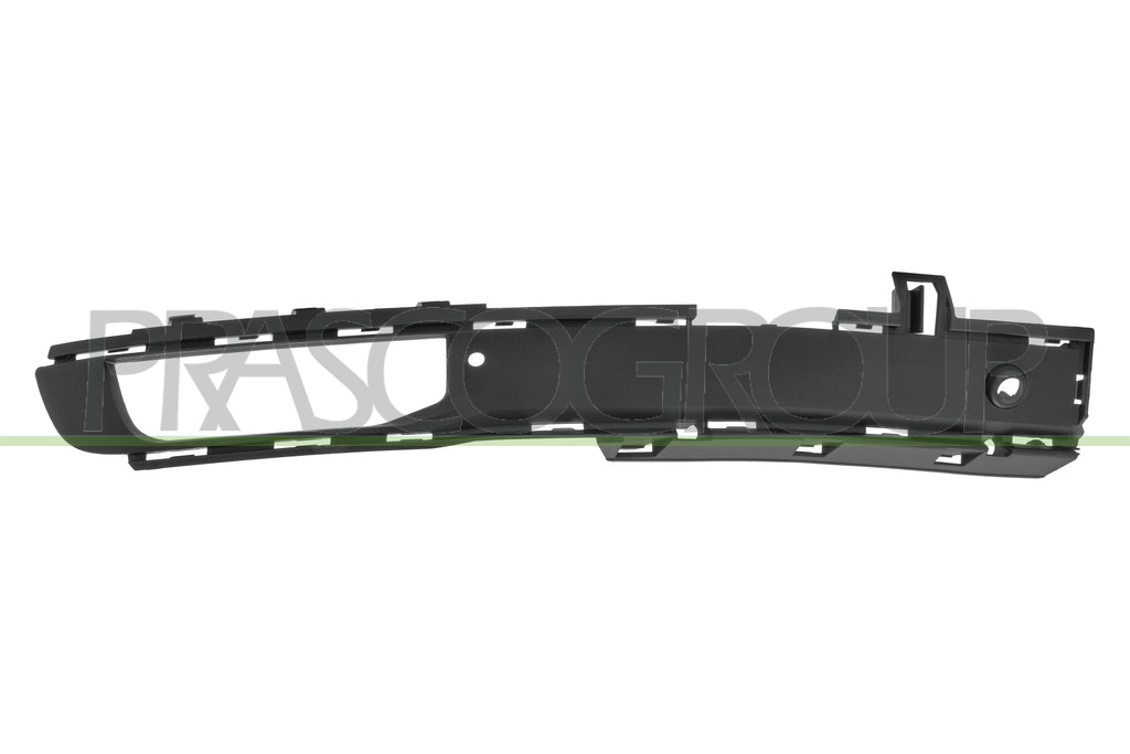 griglia destra paraurti anteriore nera senza sede fendi con modanatura nera lucida con foro pdc volkswagen t6 2015 2019 vg9212133