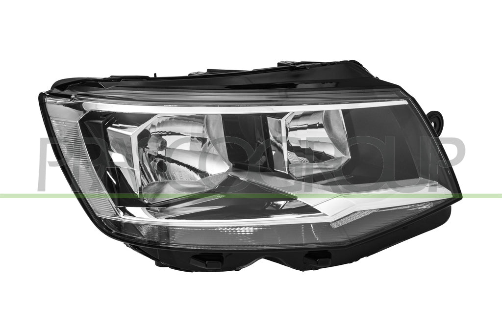proiettore destro h7 h7 elettrico con motore nero bordo cromato volkswagen t6 2015 2019 vg9214913