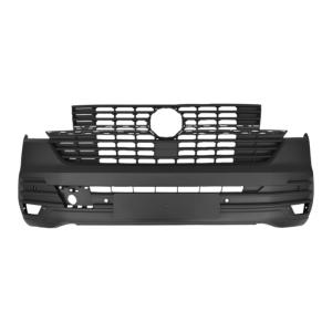 paraurti anteriore nero goffrato con fori park assist supporti volkswagen t6 1 van transporter 2019 vg9221011
