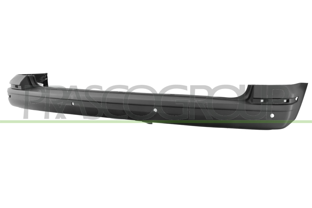 paraurti posteriore nero goffrato con fori pdc supporti con tracce park assist mod multivan volkswagen t6 1 kombi caravelle 2019 vg9231061