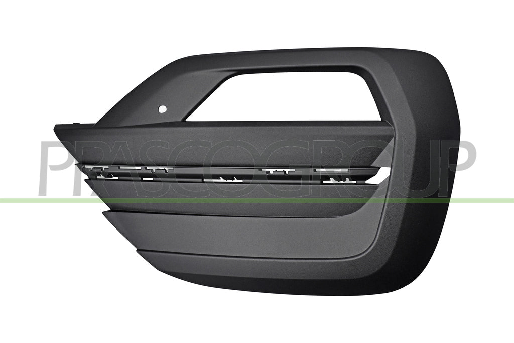 griglia destra paraurti anteriore nera goffrata con tracce pdc e park assist volkswagen t6 1 kombi caravelle 2019 vg9232123