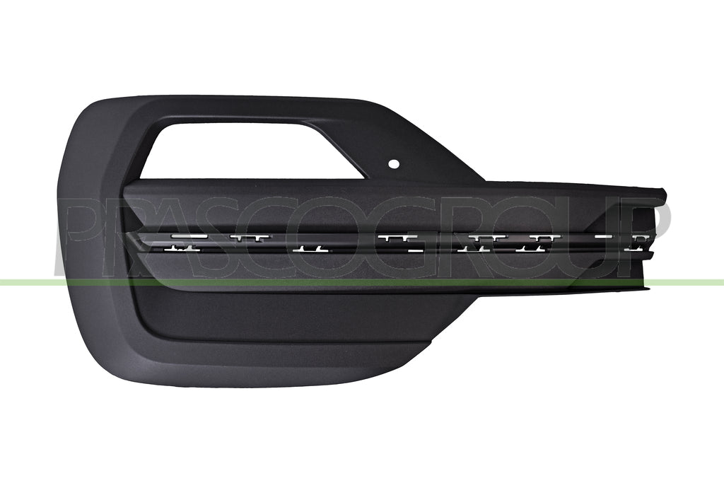 griglia sinistra paraurti anteriore nera goffrata con tracce pdc e park assist volkswagen t6 1 kombi caravelle 2019 vg9232124