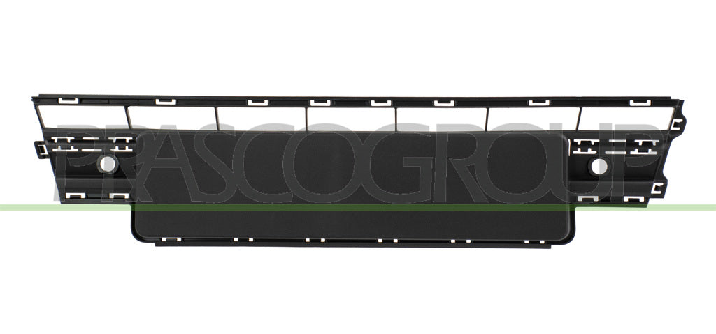 griglia paraurti anteriore centrale nera con fori pdc supporti volkswagen t6 1 kombi caravelle 2019 vg9232130
