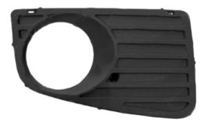 griglia destra paraurti anteriore nera con sede fendi volkswagen crafter 2011 2016 vg9522133