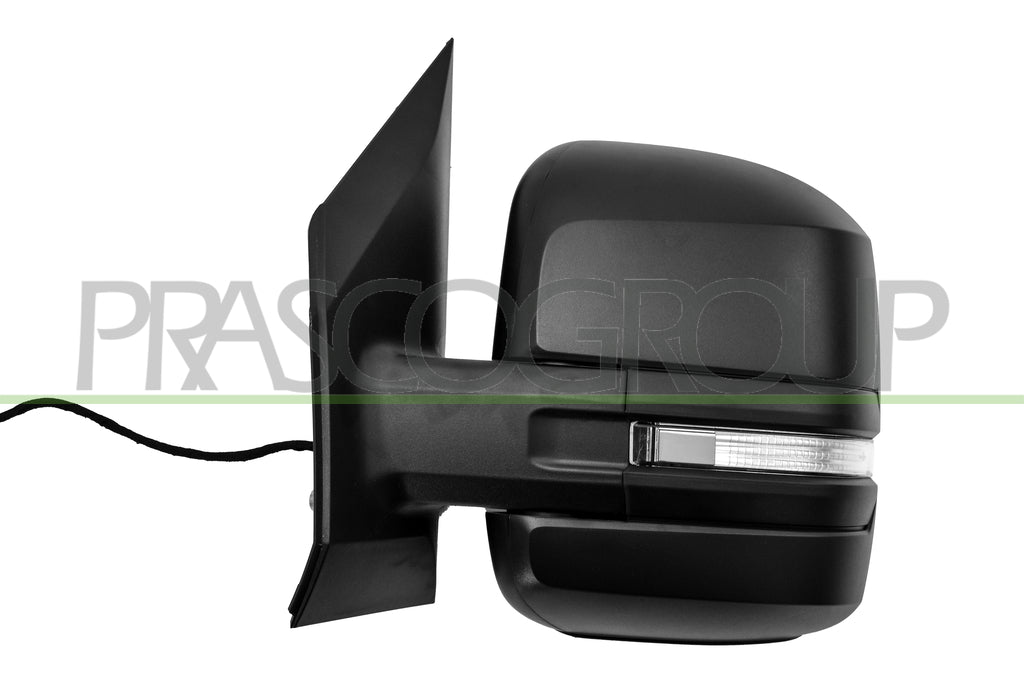 retrovisore sinistro elettrico nero termico con fanale bianco braccio corto convesso 6 pins volkswagen crafter man tge 2017 vg9567324
