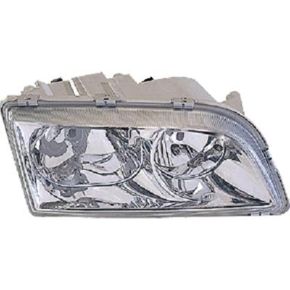 proiettore destro h7 h7 elettrico cromato 4 pins volvo s40 v40 2000 2002 vv0294903