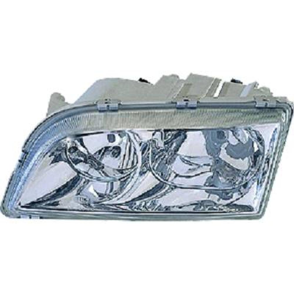 proiettore sinistro h7 h7 elettrico cromato 4 pins volvo s40 v40 2000 2002 30899682