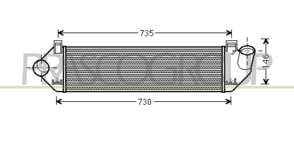 intercooler volvo s40 v40 2003 2003 vv030n001