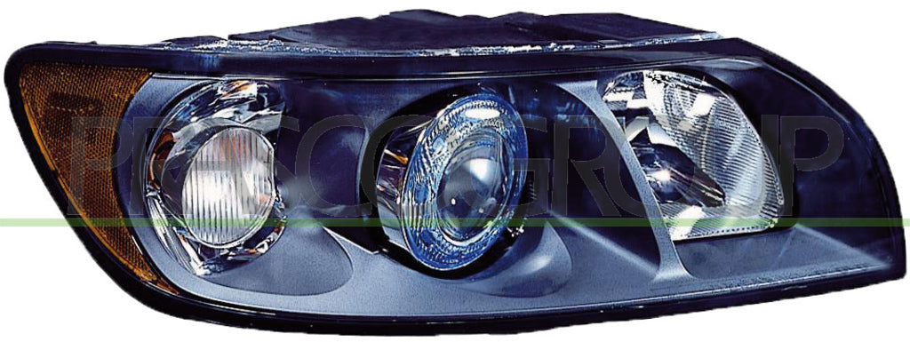 proiettore destro h7 hb3 elettrico con motore mod v50 grigio volvo s40 v50 2004 2007 vv3204913