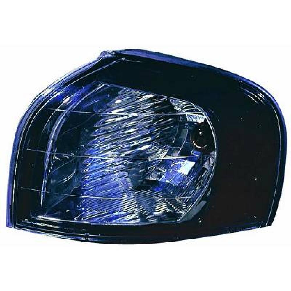 fanale anteriore destro bianco con portalampada profilo cromato mod 02 03 volvo s80 1998 2006 vv5104013