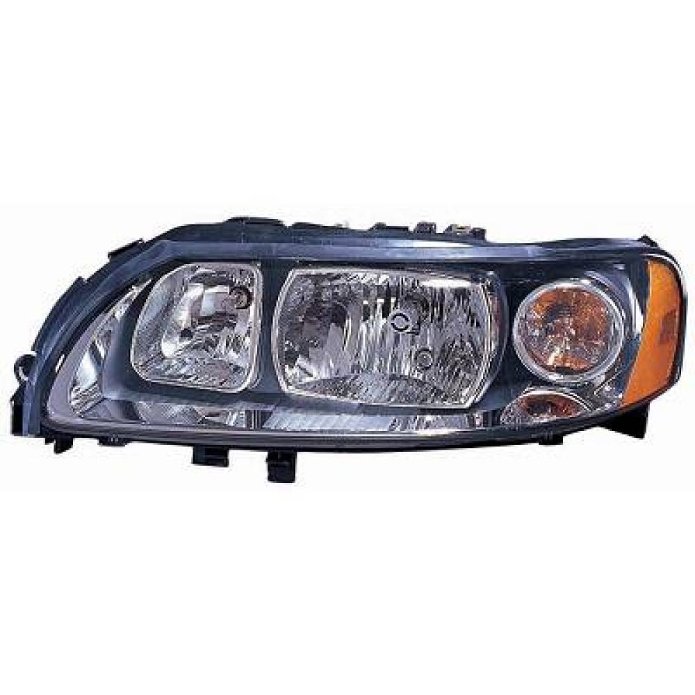 proiettore sinistro mod h7 h9 elettrico senza motore nero volvo s60 2005 2010 vv5144904