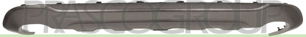 spoiler paraurti posteriore verniciato argento con scarico doppio volvo s60 v60 2010 2013 vv5161851