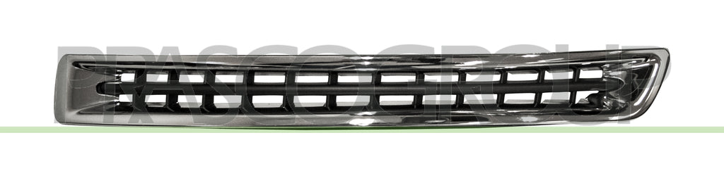 griglia sinistra paraurti anteriore nera con cornice cromata volvo xc90 2006 2011 vv7122124