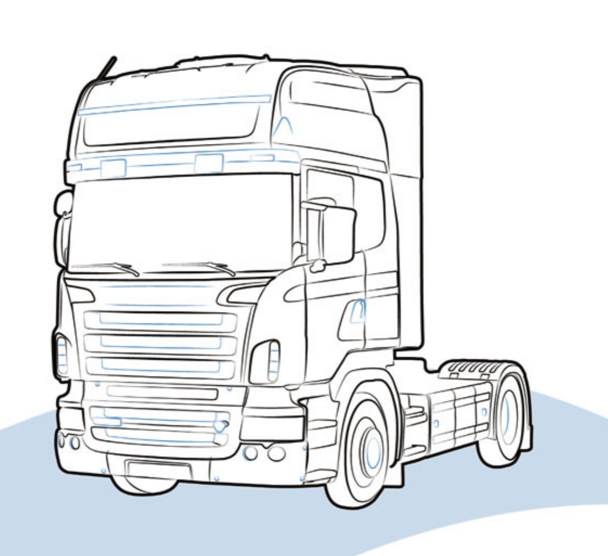 ANGOLO PARAURTI DX SCANIA R 2004 | PGR - 1853165 - Carrozzeria Truck