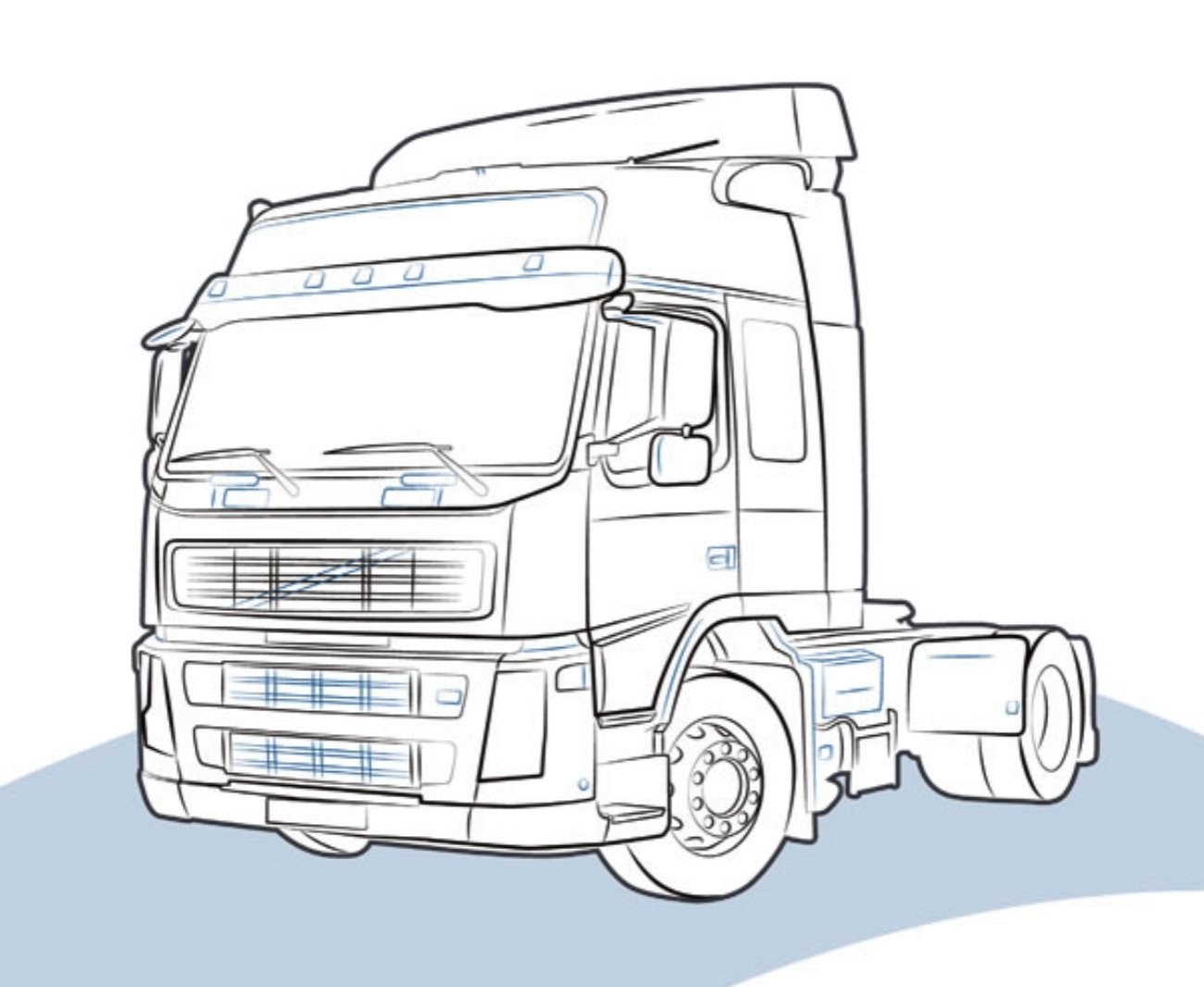 ANGOLO PARAURTI DX VOLVO FM II - 20425627 - Carrozzeria Truck