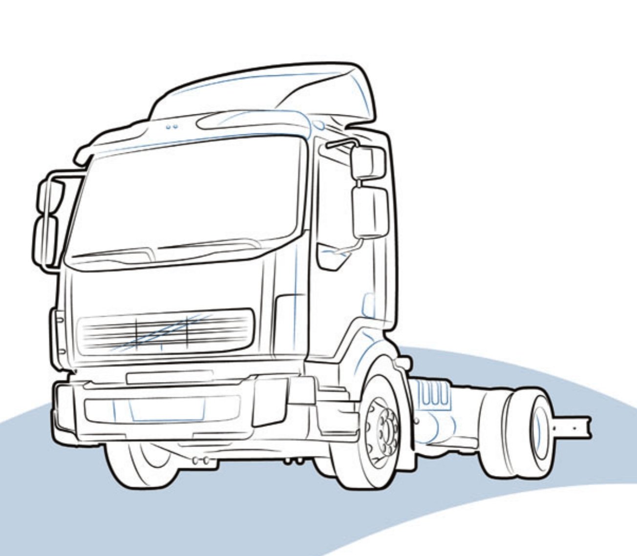 ANTITURBO per DAF LF lato 5001875390 82554999 - Carrozzeria Truck