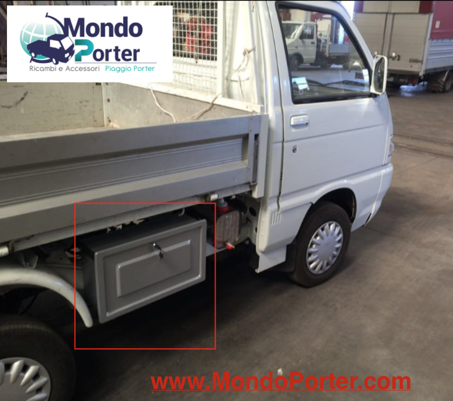 Cassetta Porta Attrezzi Piaggio Porter - Mondo Porter