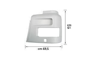 CORNICE FARO SX DAF 95 XF | XF 95 - 1294948 - Carrozzeria Truck