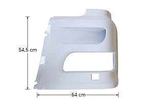 CORNICE FARO SX DAF XF 105 - 1398284 - Carrozzeria Truck