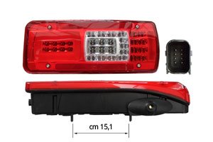 FANALE POSTERIORE DX IVECO STRALIS HI-WAY 2013 | AS - 5802000767 - Carrozzeria Truck