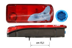 FANALE POSTERIORE DX MAN TGX EURO 6 - 81252256545 - Carrozzeria Truck