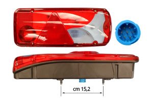 FANALE POSTERIORE lato DX 1500.00006 - Carrozzeria Truck