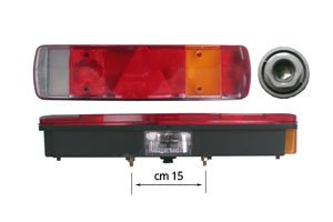 FANALE POSTERIORE lato SX 005270 - Carrozzeria Truck